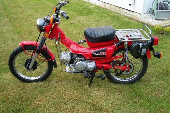 Honda trail 110 motorcycle for sale #6