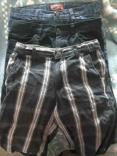 2 Pairs of Old Navy Pants, 1 Pair of Old Navy Shorts Size 12