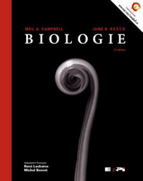 $40
Biologie (Campbell & Reece, 3ème édition)