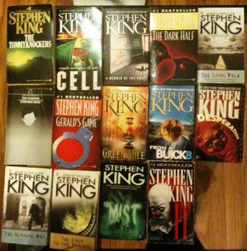 $5 OBO
Stephen King Book Collection