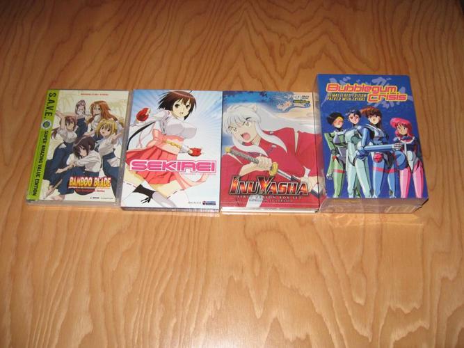 Anime DVDs for sale