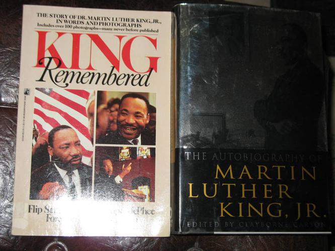 Autobiography of Martin Luther King Jr & King Remembered - BOOKS