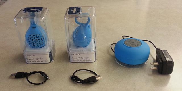 Bluetooth Speakers for in the Shower (x3) - Like New Condition