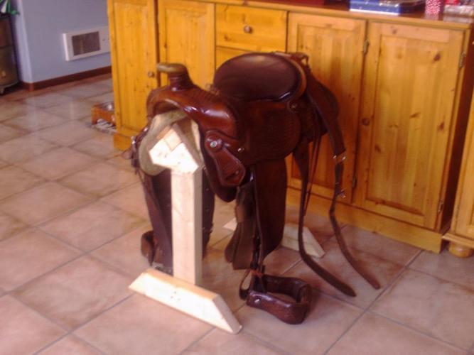 Custom Roy McCaughey Saddle