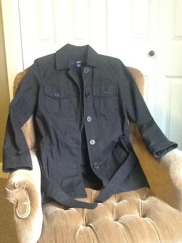 GAP lady's black jacket  $20