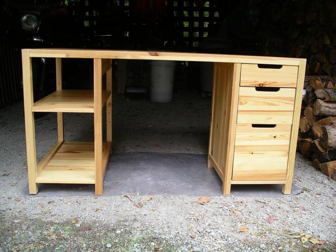 Ikea Solid Pine Desk For Sale In North Saanich British Columbia