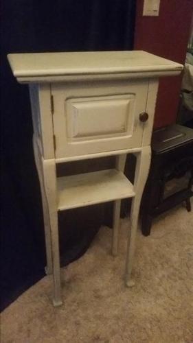 Lightly distressed hall table