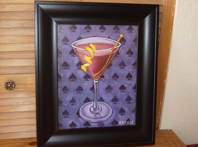 Martini Glass Print