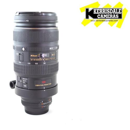 Nikon 80-400mm F4-5.6 D AF VR Nikkor Lens