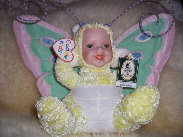 REDUCED!!! ANNE GEDDES BABY BUTTERFLY