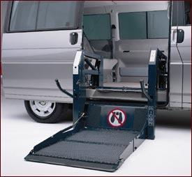 Ricon wheelchair lift for van