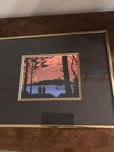 Roy Henry Vickers framed litho