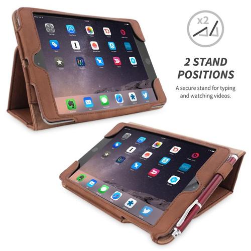 Snugg Apple iPad mini 1/2/3 Leather Case