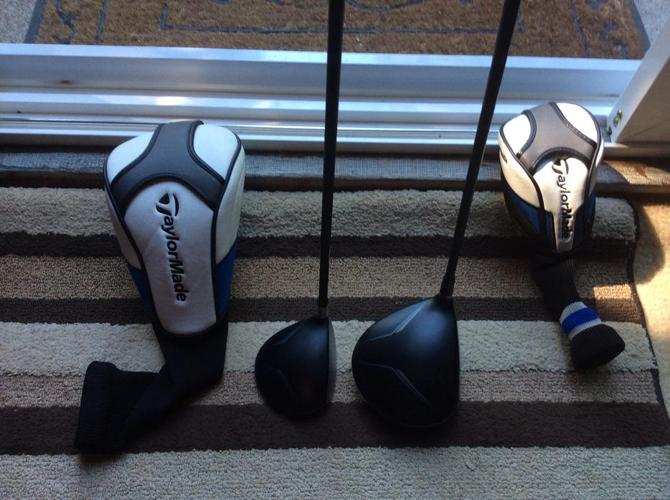 Taylormade  driver and 3 wood