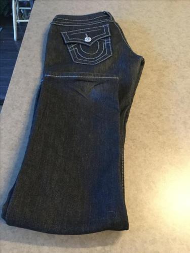 TRUE RELIGION Brand Jeans Size 27 .... Made in Mexico