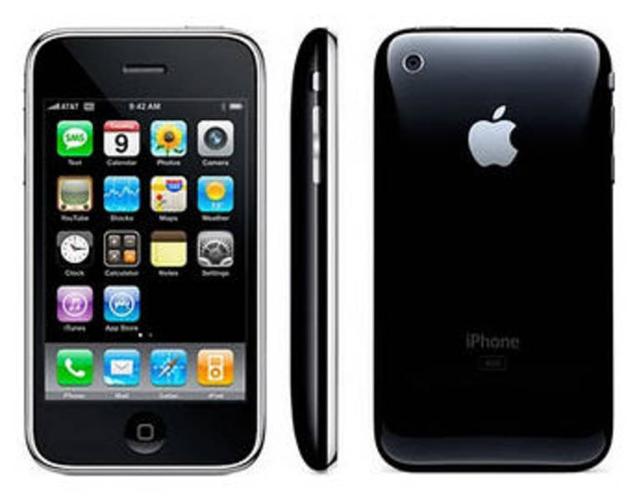 Unlocked Black iPhone 3G 8gb