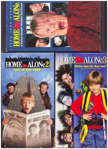 VHS Home Alone I, 2, & 3!