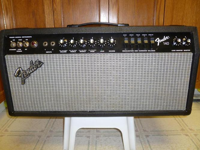 Vintage Fender 140 Tube Amplifier, (Very Rare!)