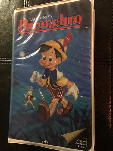Walt Disney Classic Pinocchio VHS movie. $20.