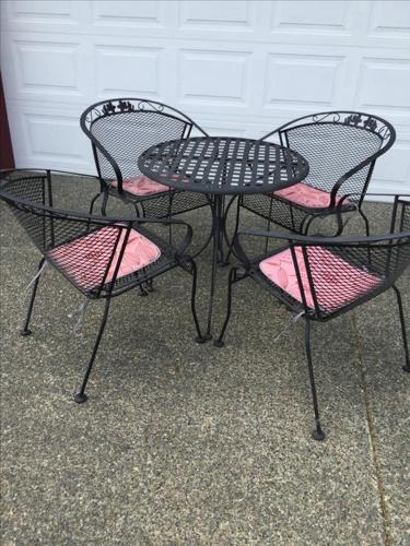 Wrought Iron Table & chairs