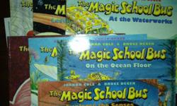 There are 10 magic school bus books. Very educational and loaded with facts. Email if interested. I will reply by email.
This ad was posted with the Kijiji Classifieds app.