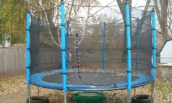 Hours of Fun for All Ages!
This Trampoline was purchased at the begining of this summer (2011). There are no damages, in perfect condition. Paid over $400, asking $350 or O.B.O.
Please email or call if interested
(613)392-9744