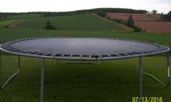 I have a 14" trampoline for sale. The side padding is missing.