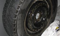 Good condition set of winter tires lightly used for only two winter seasons for sale with or without rims. Previously fitted on GM 2001 Chevy Venture van. Are usable on multiple types of vehicles.
numbers on tires - 215/70 R15