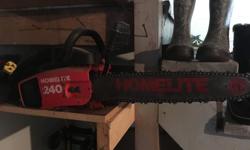 small chainsaw. Works great. Just sharpened. Can deliver.
