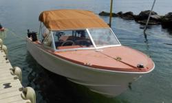 Obo.1979 boat with a 99 115 Johnson ocean pro with about 400 hrs, Evinrude 9.9 with charging system and electric start. Fast boat that handles well, new hydraulic steering, dual batteries with switch , wired for electric downriggers . Bought a bigger