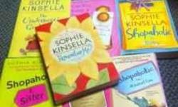 Listed below are the 17 books you will be getting. They are in excellent condition (some have never been read) and a few are hardcovers.
Remember Me - Sophie Kinsella
Confessions of a Shopaholic - Sophie Kinsella
Shopaholic & Sister - Sophie Kinsella