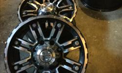 18"rims from a F350
8 bolt pattern
Stored in doors and only used for 2 months in summer