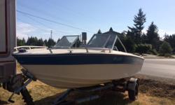 RECONDITIONED MERC 140 . POWER TRIM,SOLID HULL,NO LEAKS. CAN BE RUN IN FRESH OR SALT WATER. COMES WITH TRAILER .
ALL THIS BOAT NEEDS IS A PROP.
$2500 OBO