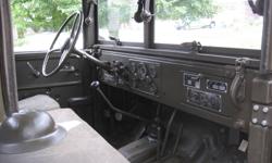 1952 m37 powerwagon  frame off restoration, 251 flathead 24 v system, comes with troop seats canvas top. michelin LAV 16" combat tires, have original budd split rims. replica  Browning 1919a4 30 cal. machine gun for those pesky people that cut in front of