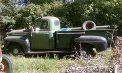 Fuel Type- Gas Flat head8
Model- F-3
38 428 Miles so its about 61 843km
This truck is in rough shape. Not sure if it runs. If you are interested we can meet and give it a shot.
Comes with many spare parts such as Starter, brake pads and shoes and many