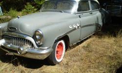 Year
1953
Colour
Grey
53 Buick. For parts. No papers. Three speed transmission, motor block only.