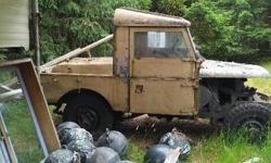 Make
Land Rover
Year
1954
Colour
Brian
Trans
Manual
Two 1955 Landrover Series 1's for sale. Refurbish or use for parts your choice. The one pictured is on Denman Island and there is one in Victoria. I can give you the address if you are interested.
The