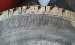 I have 4 snow tire on Cavalier/Sunfire rims.  The tread is almost 100%.
These tires and rims cam of of a 2000 4 door Cavalier.
I'm asking $150 for the set of 4.
Call 613-246-2242 or e-mail me if you are interested in the tires.