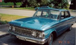 1962 Mercury Comet, blue, 4-door Sedan, automatic, rear-wheel drive, 112,000km, Collector Status, all stock, 3-year old paint job, new battery, fuel tank, fuel pump, master cylinder, 4 wheel cylinder, and tires. Runs great. Stored indoors.  Must sell for