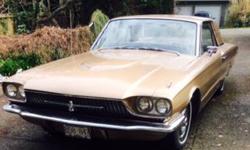 Make
Ford
Model
Thunderbird
Year
1966
Colour
GOLD
kms
96000
Trans
Automatic
REDUCED !!!! CLASSIC PLATES; DISC BRAKES REPLACED IN 2014; TILT STEERING WHEEL; REAR WHEEL DRIVE ; AUTOMATIC TRANSMISSION; CLOTH AND VINYL SEATS, 2 DOOR SEDAN; SEAT BELTS; RADIO;