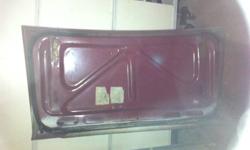 im selling two trunks for 1967 or 1968 mustang coupes. one has a slight dent in it. theyre 80 bucks each. in decent shape and can be easily used. also i have a passenger side fender that needs some rust fixed. giving it away. also have a hood that is of