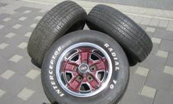 1968 thru 1980 's Oldsmobile Cutlass, Supreme and 442 -14 x 7 inch Ralley rims. These were standard on the 442 and optional on the cutlass . These are in fine condition and very rare to locate. I have this style on my 1971 Cutlass supreme Convertible and