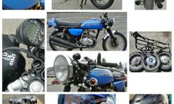 1973 Kawasaki S2A
-Comes with a load of spared many NOS
-Fast and fantastic handling for a early '70's machine.
-No major modifications all original parts included to do a fully restored bike.
-Turns heads and starts conversations anywhere as is.
-Full of