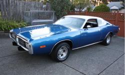 Make
Dodge
Model
Charger
Year
1974
Colour
blue
Trans
Automatic
1974 Dodge Charger SE
Automatic
2 door coupe
engine size 440 cu. in. V8
All leather interior
One Owner
Collector's plate
Engine serial number match
93,105 miles
In excellent condition, been