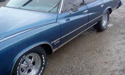 the body is in good no holes, floor and frame are in good shape, it has a 350 with  flowmaster exhaust, new rad,thermostat and housing, at the moment i dont drive it, its parked for the winter, it was certified in june 2011 it will still pass, i bought