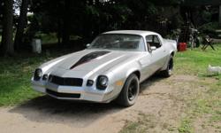 FOR SALE 1980 CHEV CAMARO Z28 FRESH BODY AND PAINT IN LATE 2005 BEEN IN  STORAGE FROM FALL OF 2005 TO SEPTEMBER 2011 CAR IS A ORIGINAL Z28 WITH A 350 V8 WITH EDELBROCK PERFORMER INTAKE AND 600 CFM CARBURETOR HEADMAN HEADERS 2-1/4 DUAL EXHAUST  350 TURBO