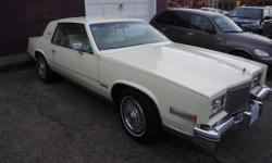 Make
Cadillac
Model
Eldorado
Year
1981
Colour
IVORY
kms
181000
Trans
Automatic
Was $5000. Reduced to $3000. Great classic Cadillac, only 181kms. Garage kept and has had collector plates. Automatic transmission with V8-6-4 motor. drives and look great.