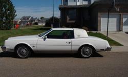 1982 Buick Riviera
307-V8- Front Wheel Drive
Power steering, power brakes, power windows, air conditioning, cruise and tilt
 
Fully loaded and in very good condition.
Please phone 403-526-3354 for more information and please leave a message if no answer.