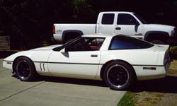 Make
Chevrolet
Model
Corvette
Colour
white
Trans
Automatic
kms
160000
Price reduced again due to lack of any offers. I will now consider interesting trades.
1984 Corvette Targa Top with roll bar. Engine is an INTERNALLY BALANCED 0.30 over 400( 406) SBC