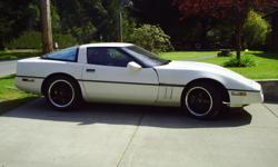 Make
Chevrolet
Model
Corvette
Colour
White
Trans
Automatic
kms
160000
Price reduced again due to lack of any offers. I will now consider interesting trades.
1984 Corvette Targa Top with roll bar. Engine is a 0.30 over 400( 406) SBC from 76 Chevelle.